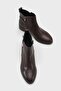 Round Buckle Mid-Heeled Women's Casual Boots - 2