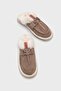 Zaria Genuine Suede and Fur Lined Women's Closed-Toe Slippers - 2
