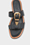 Lanni Buckle Flat Heeled Women's Slippers - 2