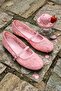 Pennie Lace Mesh Embroidered Women's Ballerinas - 7