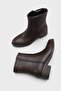 Adi Hand Knitted Mid-Heeled Women's Daily Boots - 5
