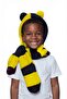 In the Cold, the Hat and Scarf Are Designed to Prevent Cold Ears and Throat. - 2