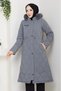 Women's Waist-Tie Nova Fabric Coat