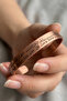 Men's and Women's Pure Copper Bracelet with Evil Eye Verse Written Adjustable Copper Handcuff Bracelet - 3