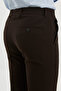 Straight Super Slim Fit Men's Trousers Dark Brown - 38115.22K - 5