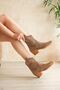Women's Jersey Summer Cowboy Boots - Nude - 3