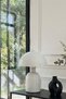 Luna Lampshade Gray Metal Body - 25 cm - Living Room & Bedroom & Lounge Lighting - 3