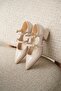 Women's Jovis Short Heeled Shoes - Tan-Patent Leather - 3