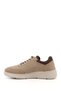 Men's Sand Nubuck Lace-Up Genuine Leather Sneaker - 5