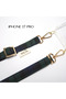 iPhone 17 Pro Plaid Phone Strap Phone Case Dark Green Plaid Gold
