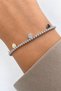 Series Full Stone Waterway Multi Metal Heart Guaranteed Women's Steel Bracelet Silver Does Not Tarnish Color Does Not Fade