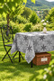 Pvc Fiber Tablecloth – Wipeable, Waterproof, Modern Pattern, for Kitchen and Dining Table - 5