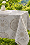 Pvc Fiber Tablecloth – Wipeable, Waterproof, Modern Pattern, for Kitchen and Dining Table - 3