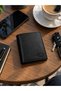 Men's Black 100% Genuine Leather Wallet - 5