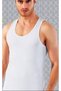 Underwear Passage Men's White Bamboo 2-Piece Undershirt - 2