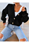 3 Button Detail Tricot Cardigan - 2