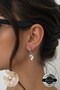 Hole Cat Model Men Women Unisex 316L Steel Hoop Earring 1 Piece
