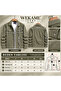 Men's Jean Denim Standard Fit Pocketed Buttoned Jeans Jacket - 6