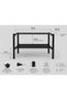 2-Tier Multi-Purpose Shelf Organizer Modular Organizer Storage Rack - 3