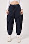 Women's Street Style Dirty Stitched Half-Shalwar Cut Pants