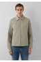 Zippered Khaki Jacket Regular Fit / Normal Cut 0110954-70354 - 3