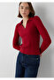 Red Polo Collar Knitwear Slim Fit 1710912-90746