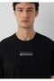 Black Printed T-Shirt Regular Fit / Normal Cut 0613539-900 - 7