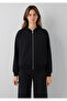 Black Hooded Zippered Sweatshirt 1S10569-900 - 3
