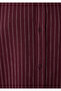 Striped Burgundy Shirt Loose Fit / Relaxed Fit 0211969-A7374 - 7