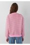 Logo Striped Pink Sweatshirt 1S20092-91734 - 5