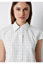 Checkered Short Sleeve Shirt Slim Fit / Narrow Fit 1220431-A6900 - 7