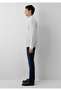 Striped White Shirt Loose Fit / Relaxed Fit 0212101-91703 - 4