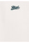 Embroidered Ecru Polo Neck T-Shirt Loose Fit / Comfortable Fit 6610491-70057 - 5