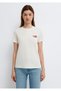 Printed Ecru T-Shirt Semi Slim Fit 1614251-80194 - 3