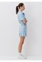 Elizha Shirt Open Jean Shirt Crop / Short Cut 1211131-A6871 - 7