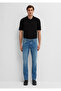 M00422A4050 Jake Black Indigo Blue Jean Pants Men's Jeans Dark Blue - 3