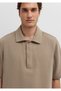 Short Sleeve Brown Shirt Regular Fit / Normal Cut 0212143-80656 - 7