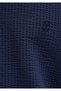 Short Sleeve Navy Blue Knitted Shirt Regular Fit / Normal Cut 0212049-82318 - 8