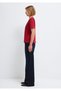 Red Basic T-Shirt Semi Slim Fit 1612916-70391 - 4