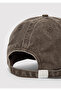 Embroidered Brown Hat 0911884-29871 - 5