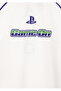 Playstation Printed Ecru T-Shirt Loose Fit / Comfortable Loose Cut 6610453-70057 - 5
