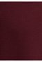 Textured Claret Red Basic T-Shirt Regular Fit / Normal Cut 0610277-70426 - 7