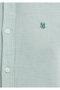Seal Logo Embroidered Green Shirt Slim Fit / Narrow Cut 0211899-71909 - 7