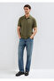 Men's M064946-71543 Polo Shirt Olive Night Green - 2