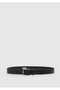 Black Leather Belt 0912252-900 - 3