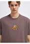 Tasmanian Devil Printed Purple T-Shirt Loose Fit / Comfortable Loose Cut 0612657-86683 - 6