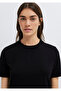 Black Basic T-Shirt Semi Slim Fit 1613895-900 - 7