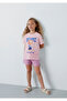 Cat Printed Pink T-Shirt Loose Fit / Relaxed Fit 7610466-91487