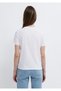 White Basic T-Shirt Fitted / Bodycon Cut 1614106-620 - 6
