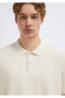 Beige Polo T-Shirt Slim Fit / Narrow Cut 0613618-70140 - 6